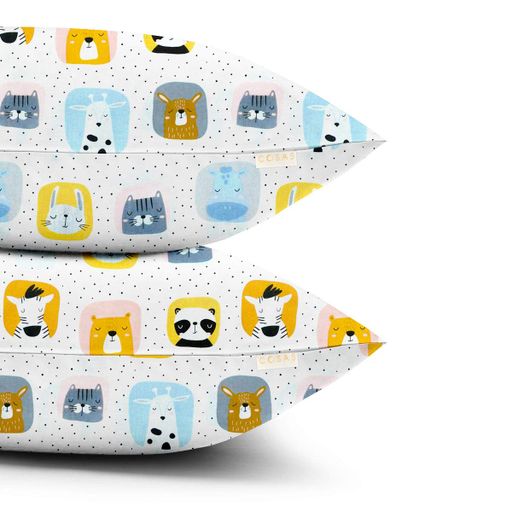 Наволочка на подушку 80х80 COLOR ANIMALS COSAS (4822052326367) (942997)