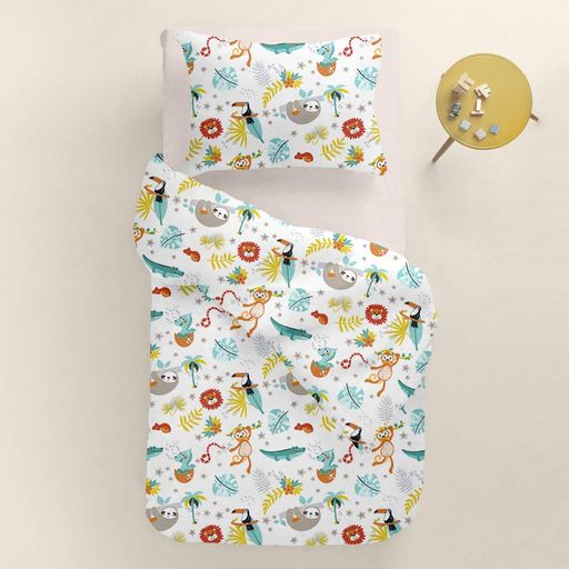 Наволочка на подушку 80х80 JUNGLE ANIMALS COSAS (4822052326459) (943181)