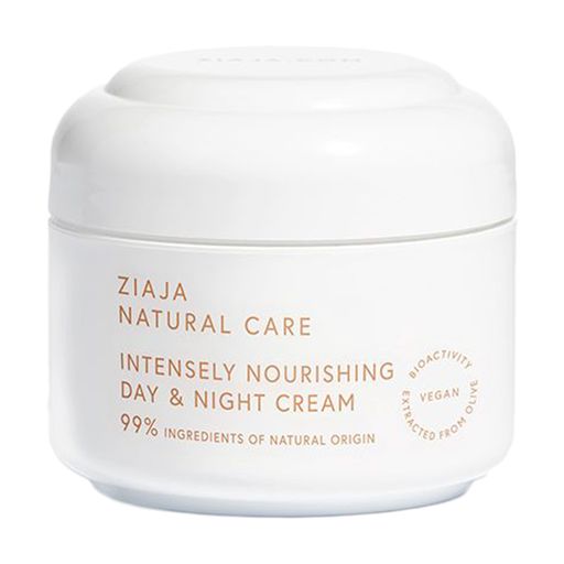 Живильний крем для обличчя Ziaja Natural Care Intensely Nourishing Day&Night Cream проти зморщок, 50 мл