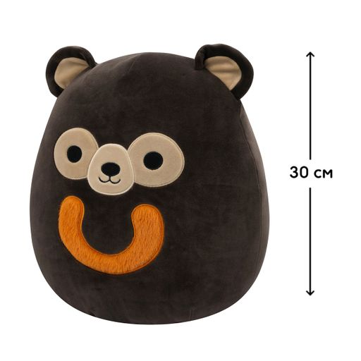 Мягкая игрушка Squishmallows Бурый медведь Малтиз, от 3 лет, 30 см (SQCR06671)