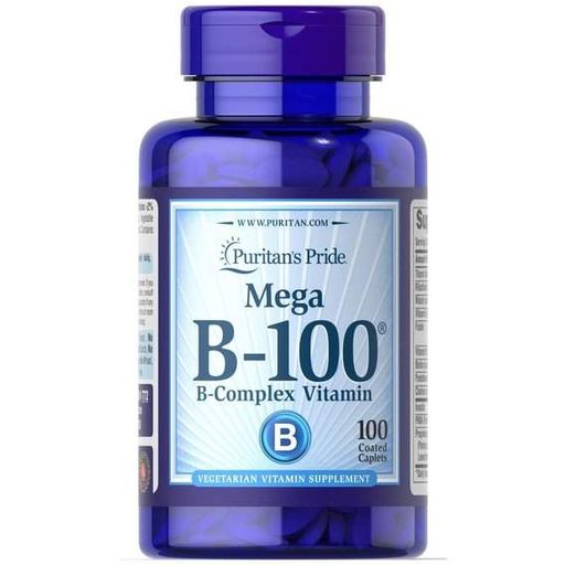 В комплекс Puritan's Pride Vitamin B-100 Complex 100 Caplets (945997)