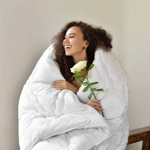Ковдра Air Dream Classic всесезонна TM IDEIA 175x210 троянди (947430)