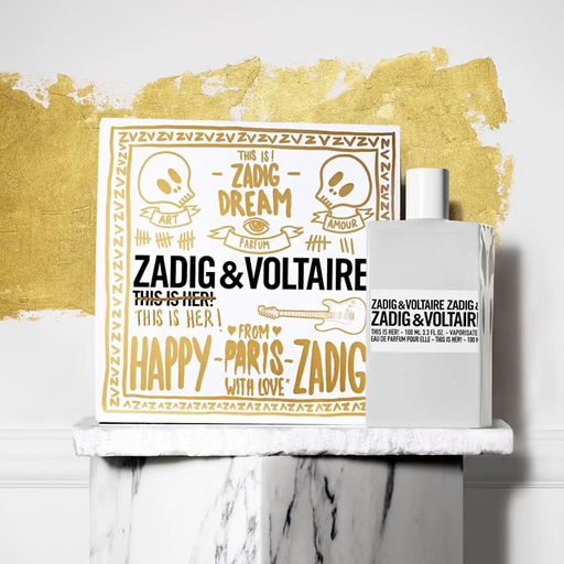 Парфюмированный набор женский Zadig & Voltaire This Is Her! (парфюмированная вода, 100 мл + парфюмированная вода, 10 мл)