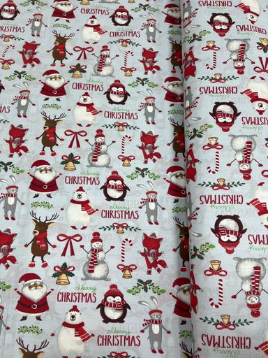 Комплект постільної білизни Наша Швейка Бязь Merry Christmas Полуторний 150х215 см (949063)