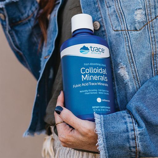 Колоїдні мінерали Trace Minerals Collodial Minerals без смаку, в рідині, 946 мл