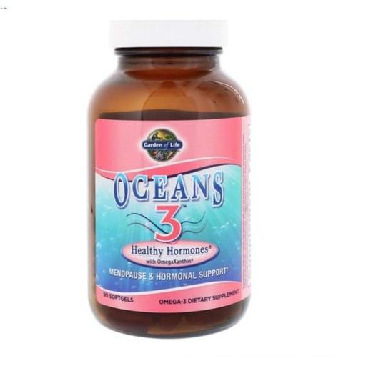 Омега для женщин Garden of Life Oceans 3 Healthy Hormones 90 Softgels GOL-11386 (949877)