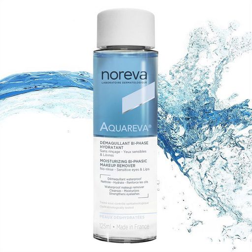 Лосьйон для зняття макіяжу Noreva Aquareva Moisturizing Bi-Phasic Makeup Remover, 125 мл