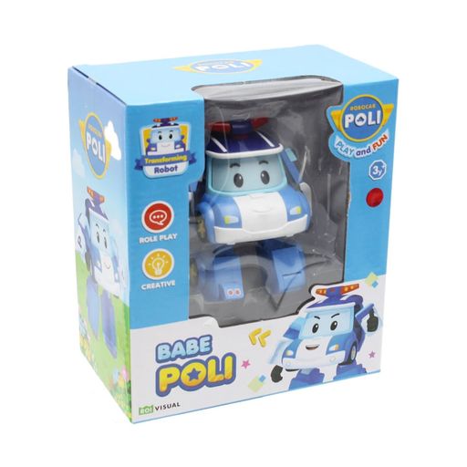 Игрушка трансформер-малыш Robocar Poli Поли, от 3 лет, 15.5*11*11 см (ZR-916)