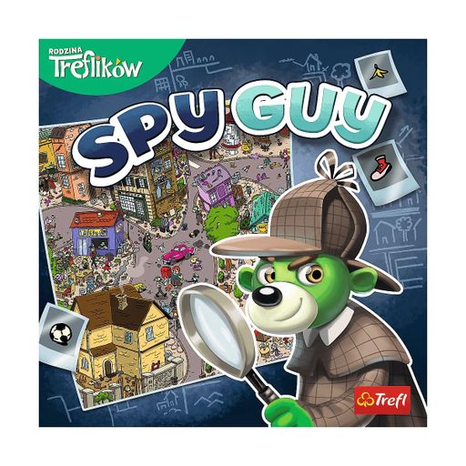 Детская настольная игра Trefl Spy Guy от 5 лет, 26*26*6 см, 70 деталей (2602)