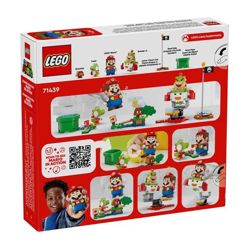 Конструктор LEGO Super Mario Приключения с интерактивной LEGO Марио, 218 деталей, с 6 лет (71439)