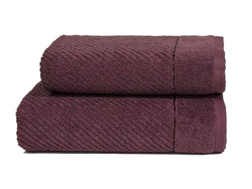 Полотенце Parisa Home Jacquard Cotton J-111 (500 г/м2) сливовый 50x90 (952559)