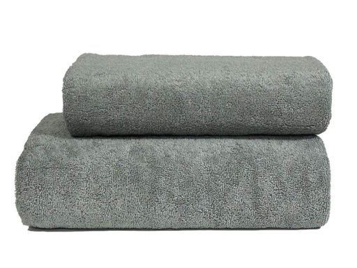 Рушник Parisa Home Flat Cotton H-500 (500 г/м2) світло-сірий 70x140 (952564)