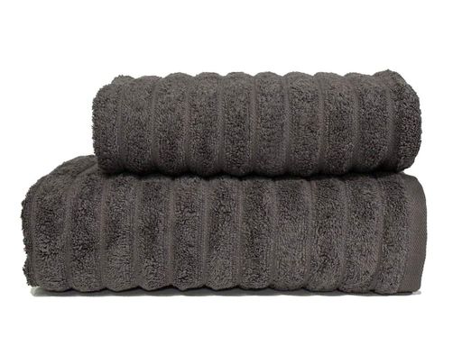 Рушник Parisa Home Line Cotton D-122 (600 г/м2) сірий 70x140 (952570)