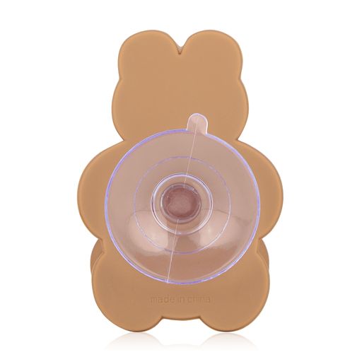 Держатель для зубной щетки Honey Bunny силиконовый, медведь, коричневый