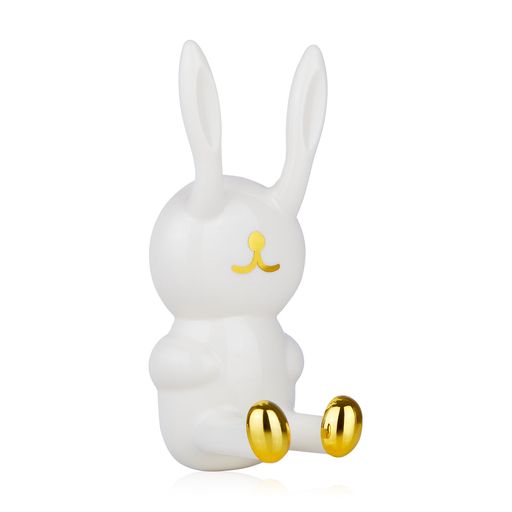 Уцінка! Тримач для зубної щітки Honey Bunny заєць, білий