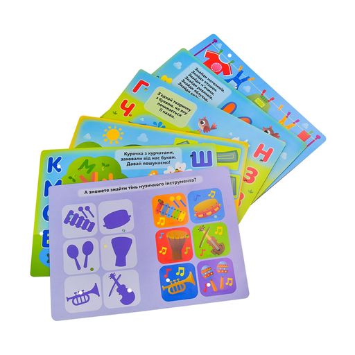 Электровикторина Kids Hits Первые знания, на батарейках, в коробке, с 4 лет, 32*31*4.5 см, 6 карт, 12 заданий (KH55/001)