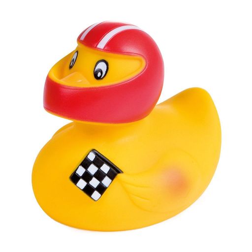 Игрушка для купания Canpol Babies Утенок Хоккеист, с рождения, 8*10*7 см (2/992_red)