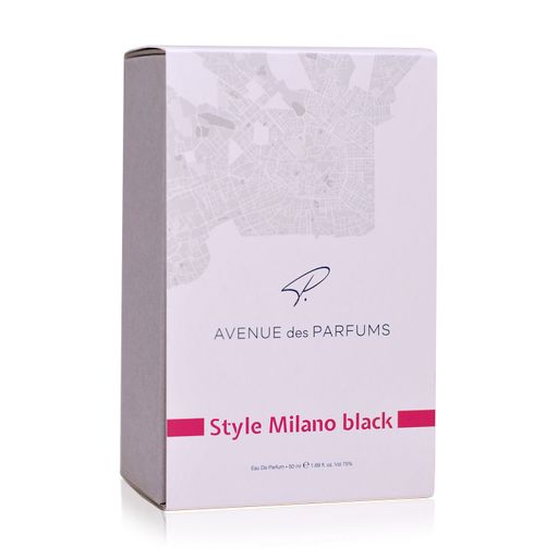 Avenue des Parfums Style Milano Black Парфюмированная вода женская, 50 мл