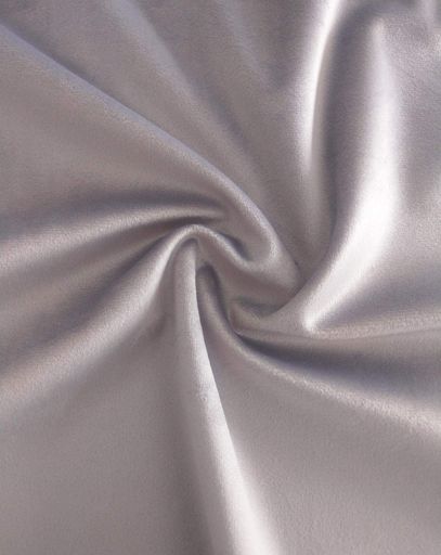 Комплект штор Lux Portiery Бархат-велюр Светло-серый 150×275 см - 2 шт (В1259) (966763)