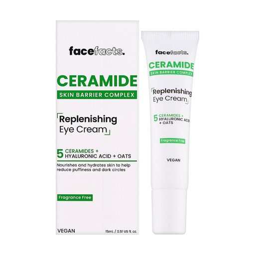Восстанавливающий крем для кожи вокруг глаз Face Facts Ceramide Replenishing Eye Cream с керамидами, 15 мл