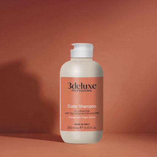 Шампунь 3DeLuXe Color Shampoo для окрашенных волос, с экстрактом инжира и миндальным молочком
