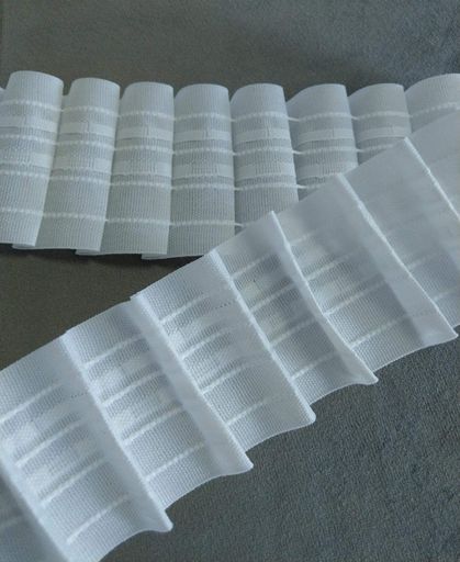 Комплект штор Элит Lux Portiery Бархат-Велюр Пастельно-Голубой 300х265 - 2 шт + Тюль Креп-шелк белый 600х265 - 1 шт (TBK1275) (970056)