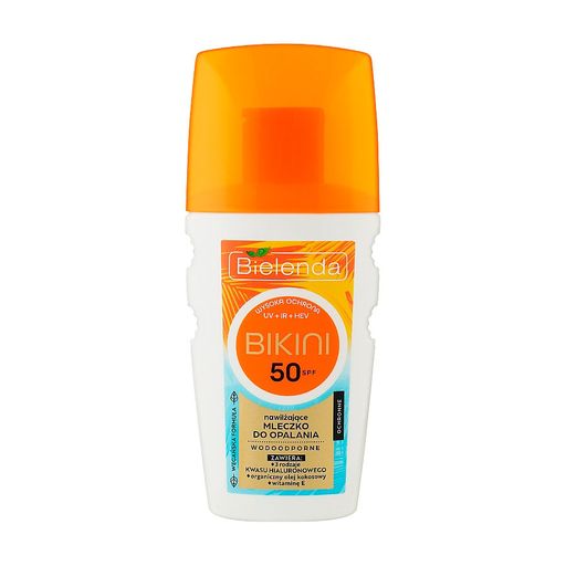 Набор Bielenda Bikini Sun Care SPF 50 (солнцезащитный крем, 50 мл + молочко для тела, 125 мл)