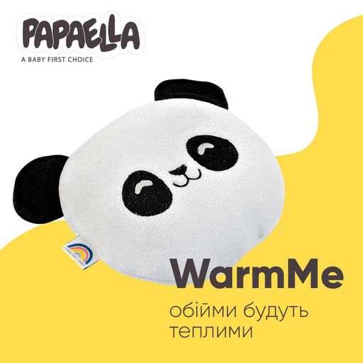 Подушка грелка Обнимашка с семенами льна TM IDEIA 18х18 см панда (970409)