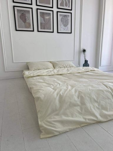 Підковдра двоспальна 175*210 Бязь Gold Luxe без застібки шампань (972257)