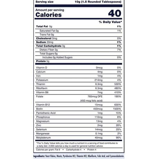 Пивные дрожжи KAL Nutritional Yeast Flakes 624 g /30 servings/ Unsweetened CAL-38010 (975205)