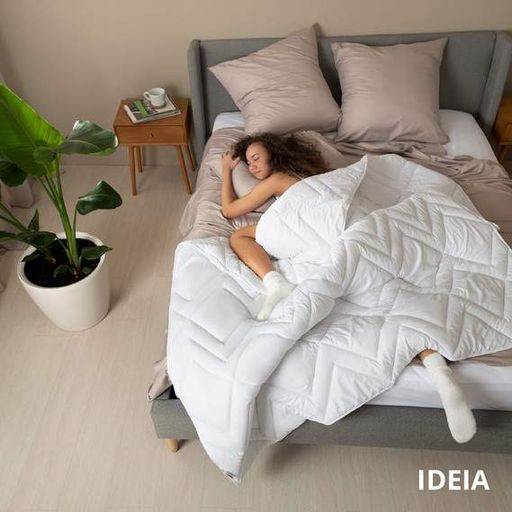 Одеяло холлофайбер 200х220 летнее со стежкой Nordic Comfort IDEIA (975265)