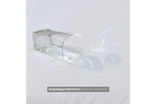 Наматрасник водонепроницаемый 90x200 с бортом по периметру Aqua-Stop Lux IDEIA (975314)