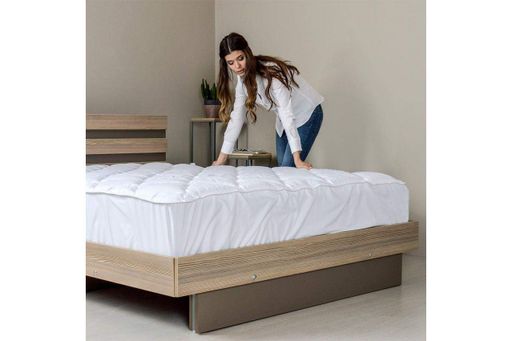 Наматрасник стеганый 120x200 с бортом по периметру Lux Elite IDEIA (975331)