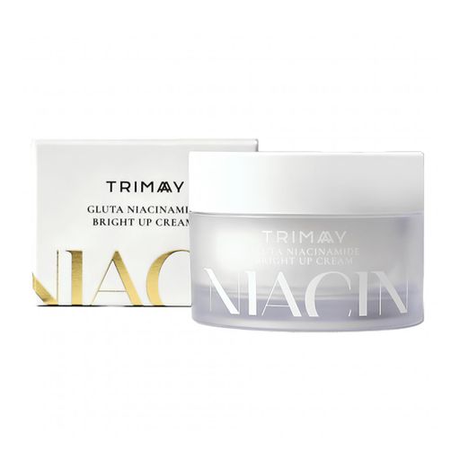 Интенсивный осветляющий крем для лица Trimay Gluta Niacinamide Bright Up Cream с экстрактом рисовых отрубей, глутатионом и ниацинамидом, 50 мл