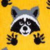 Шкарпетки чоловічі AmiGО класичні, єнот, жовті