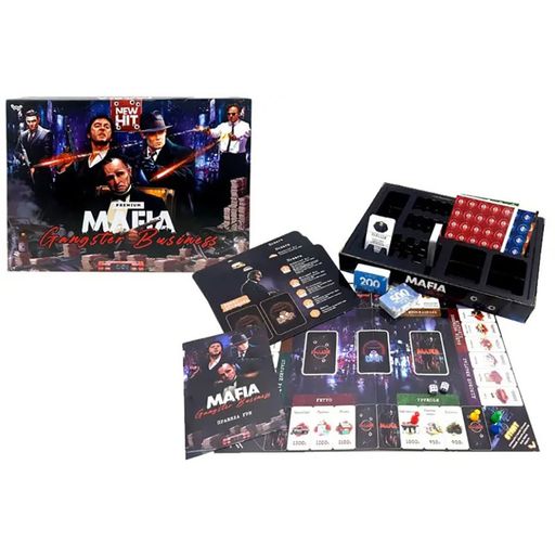 Детская настольная игра Danko Toys Mafia. Gangster Business. Premium, от 14 лет (MAF-03-01U)