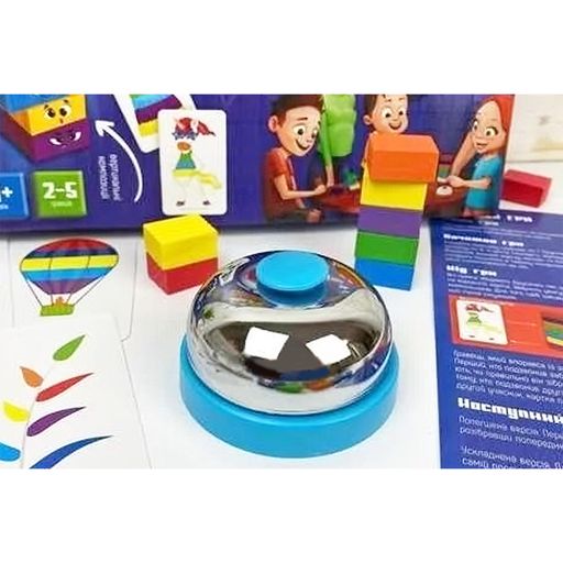 Дитяча настільна гра Danko Toys Color Crazy Cubes, від 4 років (CCC-02-01U)