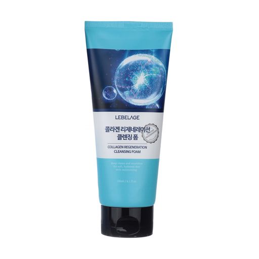 Пенка для умывания Lebelage Collagen Regeneration Cleansing Foam с коллагеном, 180 мл