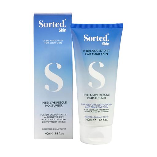 Интенсивный восстанавливающий крем для тела Sorted Skin Intensive Rescue Moisturiser для очень сухой, обезвоженной и чувствительной кожи, 100 мл