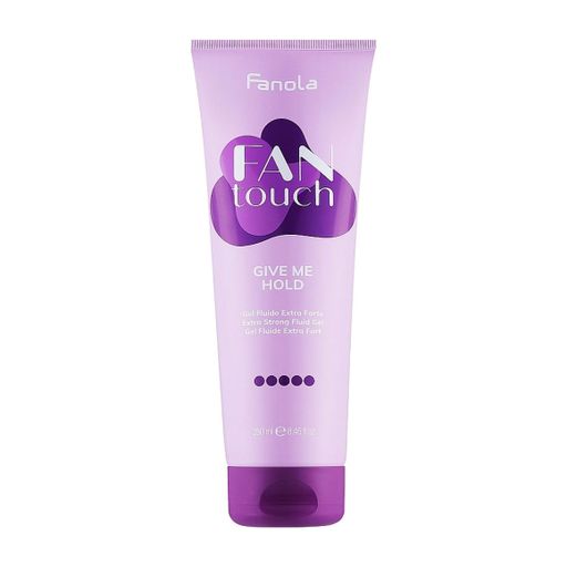 Гель для укладки волос Fanola Fan Touch Give Me Hold Gel экстра-сильной фиксации, 250 мл