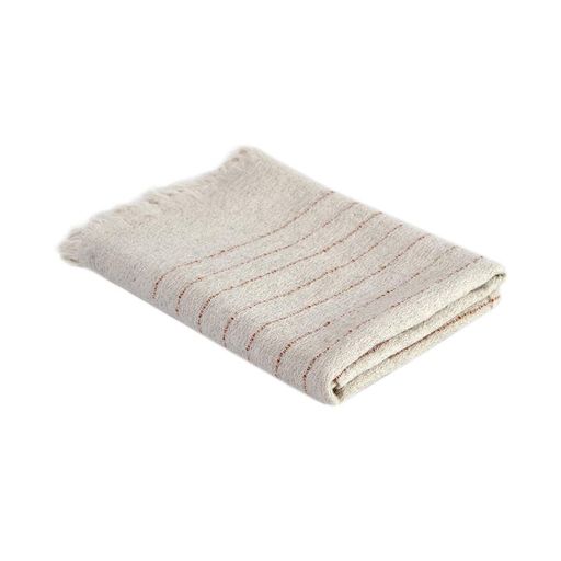 Рушник із льону Lotus Home Line кораловий 50x90 (986243)
