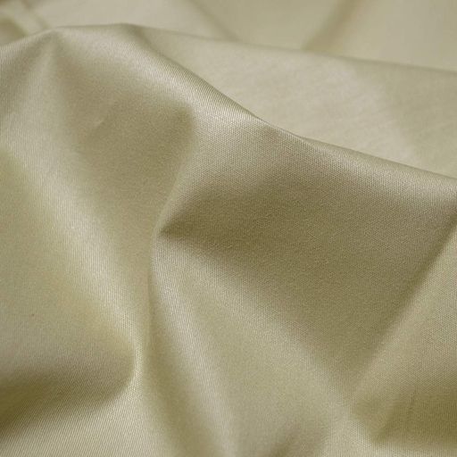 Простирадло на гумці з наволочками сатин premium Lotus Home Leona жовто-фісташковий 180x200+50x70 ( (989039)