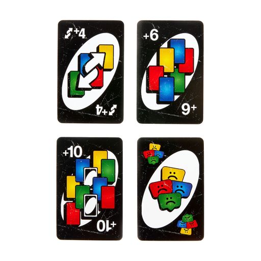 Настольная игра Mattel Games Uno Без извинений, от 7 лет, 168 карт, 4*10*12 см (HWV18)