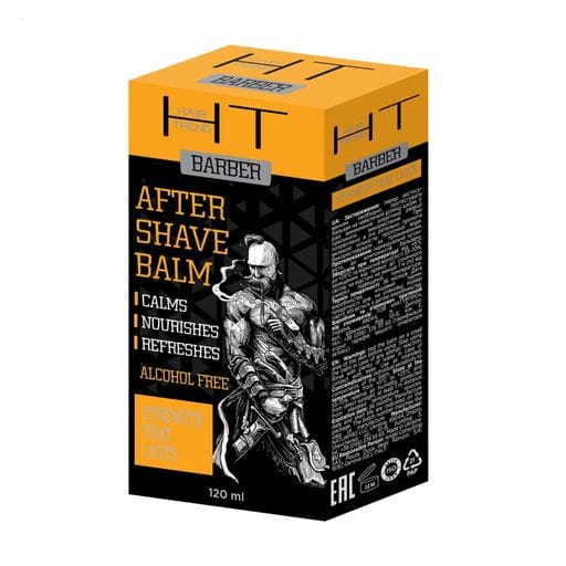 Чоловічий бальзам після гоління Hair Trend Barber After Shave Balm, 120 мл