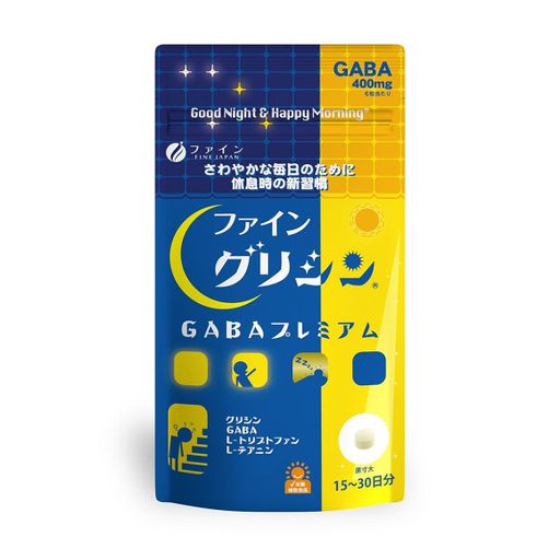 Комплекс для улучшения сна Fine Japan Glycine GABA Premium, 90 таблеток