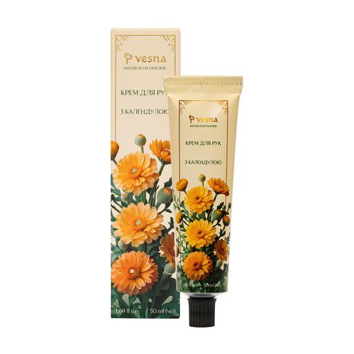 Крем для рук Vesna Calendula Therapy з календулою, 50 мл