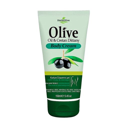 Крем для тела Madis HerbOlive Body Cream с оливковым маслом и диктамусом, 150 мл