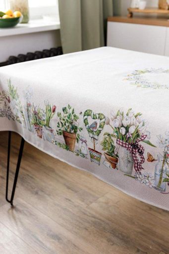 Скатерть гобеленовая на стол GARDEN 136х350см ТМ Прованс (999929)