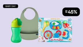 BABY DAY! До -45% на товары для пеленания и влажные салфетки