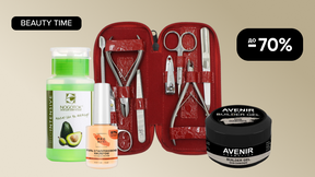 BEAUTY TIME! До -70% на средства для ухода за ногтями